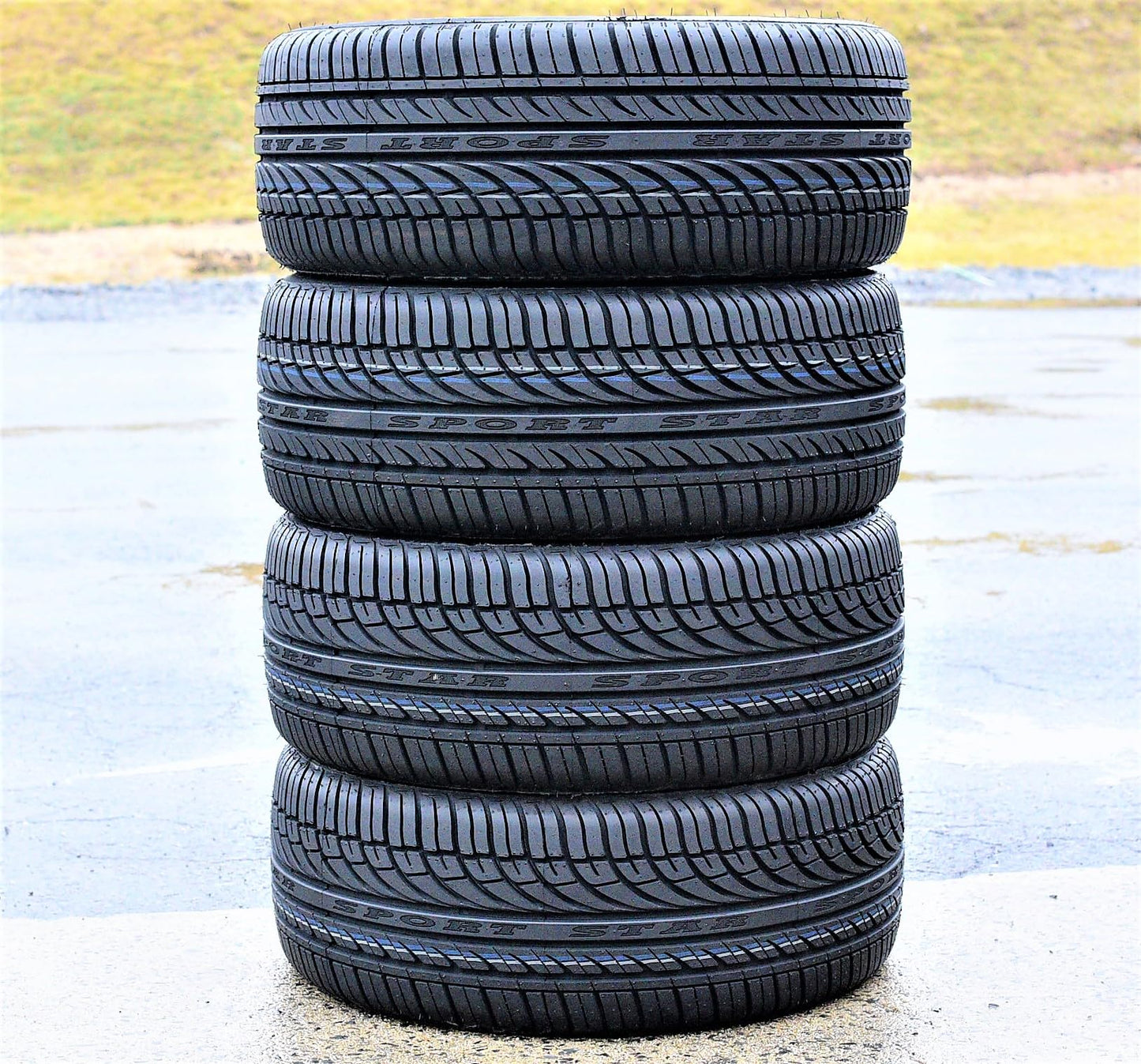 Set of 4 Fullway 215/60R16 99V all-season radial tires