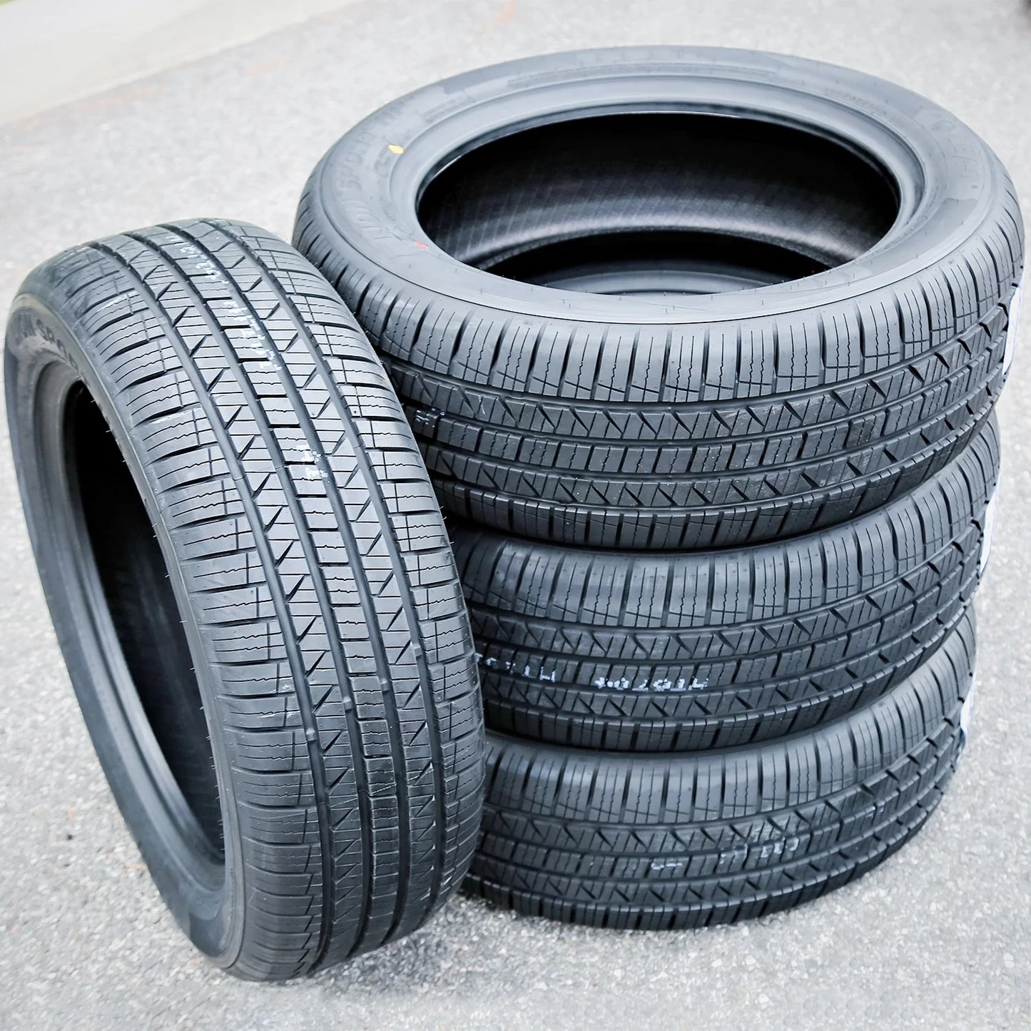 Set Of 4 Leao Lion Sport HP3 225/65R17 102H Performance a/s All Season Tires