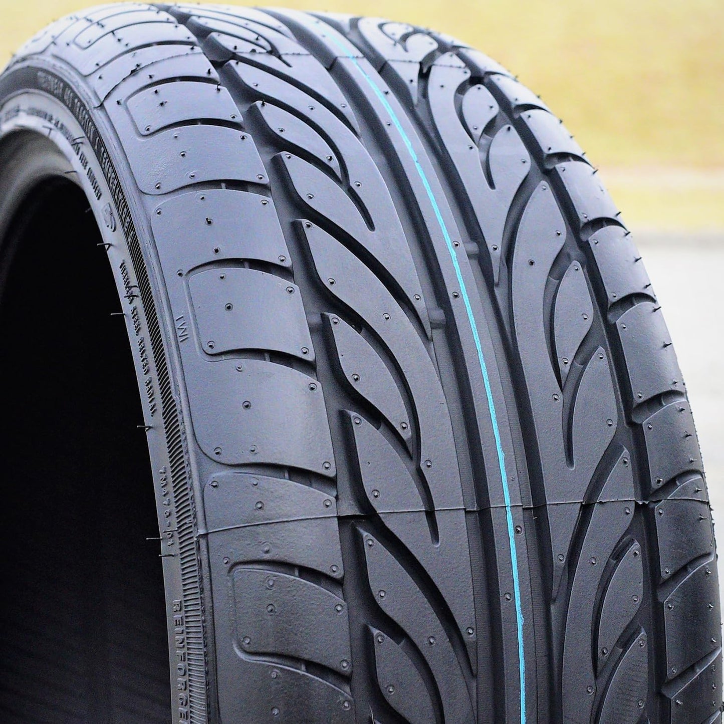 Forceum Hena all-season tire 215/45ZR17 - close-up sidewall and tread pattern