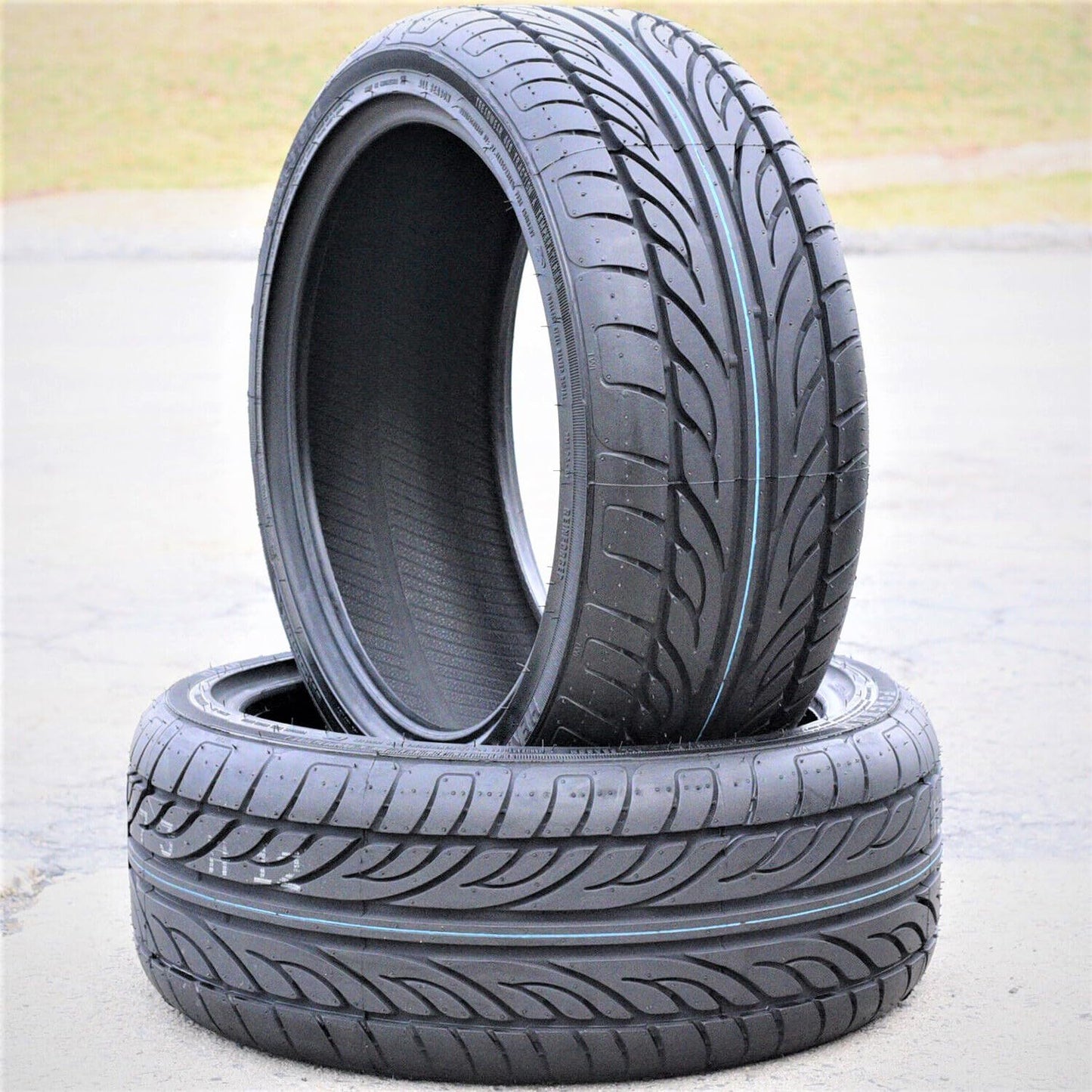 Forceum Hena all-season tire 215/45ZR17 - close-up sidewall and tread pattern